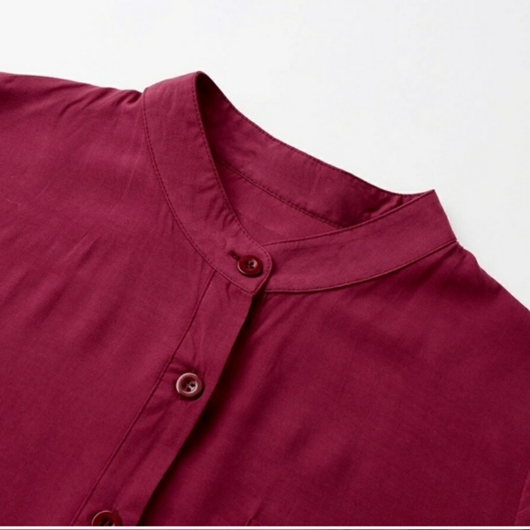 🌺SALE-LAST ONE-Maxi Shirt Dress - Picture 3 of 7